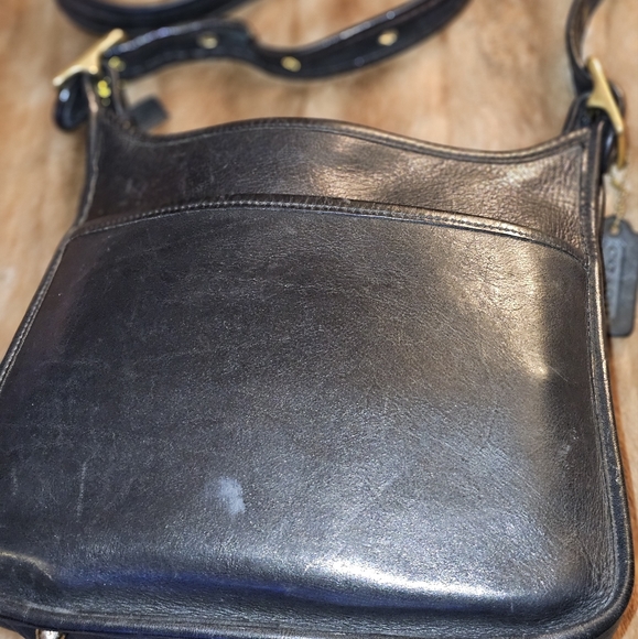 Black COACH vintage purse 1 of 2 listed - Picture 3 of 10